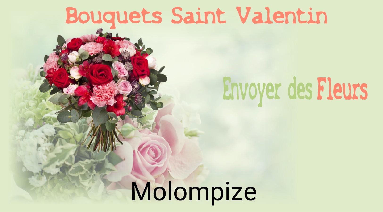 Roses de Saint-Valentin livrées à Molompize